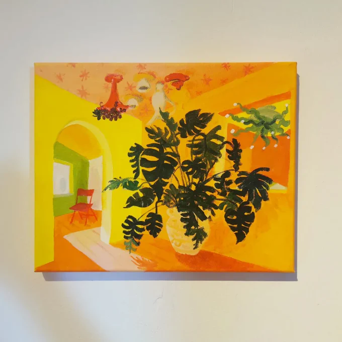 acrylic afternoon 