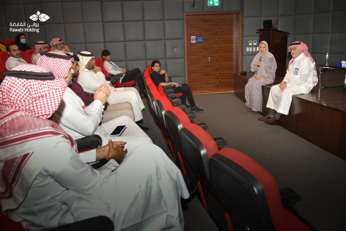 RawabiHolding's tweet photo. Among the internship program's activities, part of the Youth Empowerment Program, #RawabiHolding #CSR's main cause, interns were invited to attend a dialogue session with Mr. Abdulaziz AlTurki, Group Chairman. https://t.co/K12QHVKYef