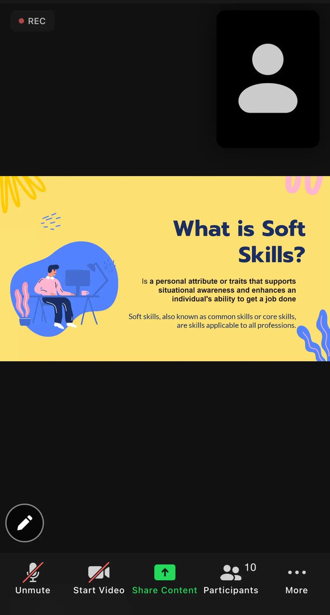 Ghscientific's tweet photo. Yesterday’s zoom discussion on soft skills for the youth with @daniel.owusu09.
•
•
•
•
•
#zoom #employment #softskills #recruitment #ghscience #ghscinetific #stem https://t.co/g3eO9y7Btl