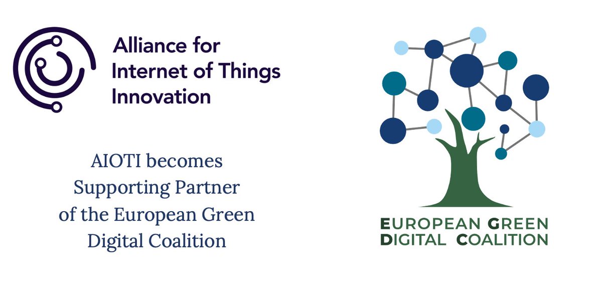 We are pleased to announce that we recently became Supporting Partner of the @GDCoalition 🇪🇺🌱

👉 To know more about the #EGDC, click here: lnkd.in/ekbMi3ey
 
#GreenDigitalCoalition #IoT #EdgeComputing #digital #data