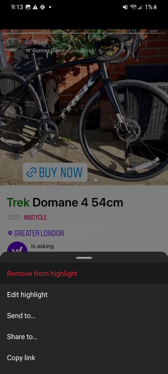 SE_7777777_EN's tweet image. @instagram @DesignatMeta @Meta Opening highlight links and then returning to delete highlights on @Android puts the app into a broken state with a non-dismissing overlay

Please fix #bug

#uxbug #brokennavigation #overlay