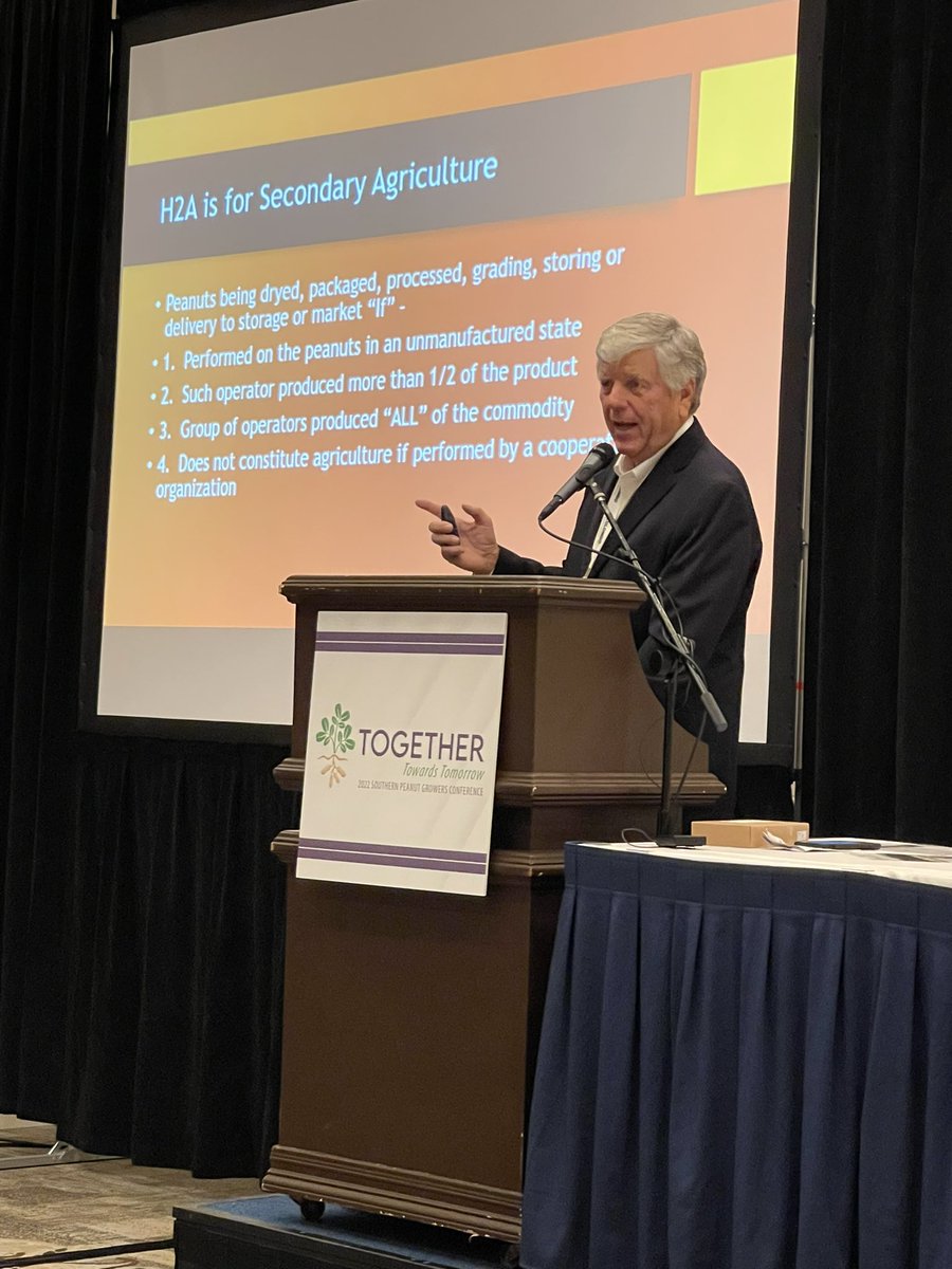 gapeanuts's tweet photo. General Session 2 at the #2022SPGC focused on carbon credits, ag labor and the future of farming. Follow along at https://t.co/kLK3uCP6QG. https://t.co/UnD3EBhVI5