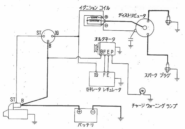 配線図がすごいシンプルで笑う 