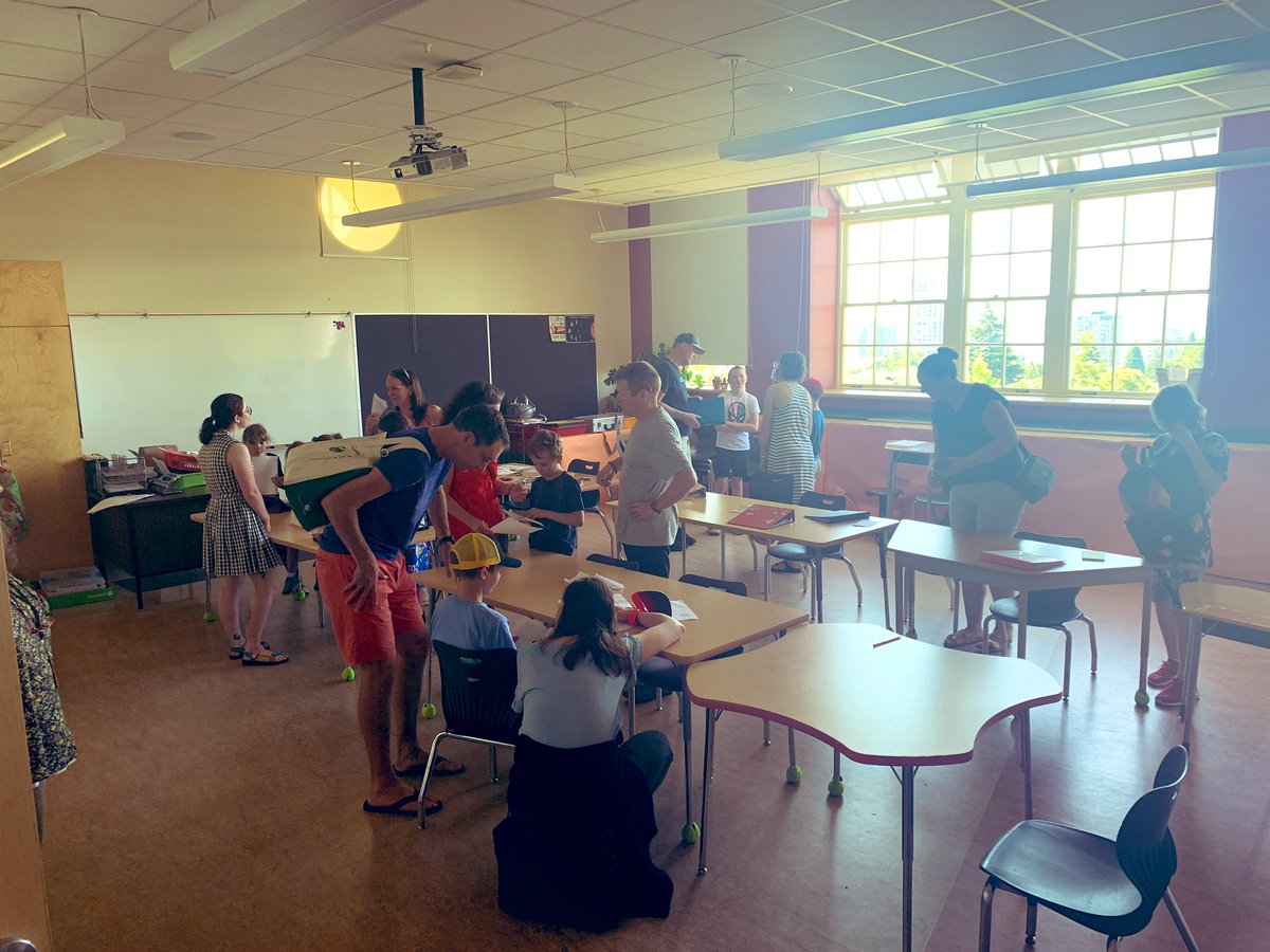 It was wonderful to welcome families in for our Elementary Summer Learning Open House. Students were excited &amp; proud to share their learning. A great way wrap to up and celebrate the tremendous work of students and teachers. <a href="/NVSD44/">School District 44</a>