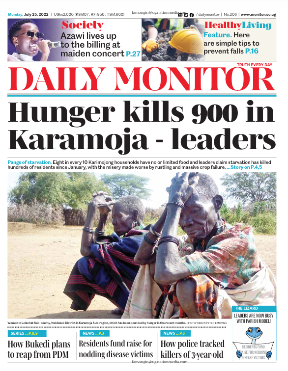 Daily Monitor on Twitter "The Daily Monitor this Monday.. Get details