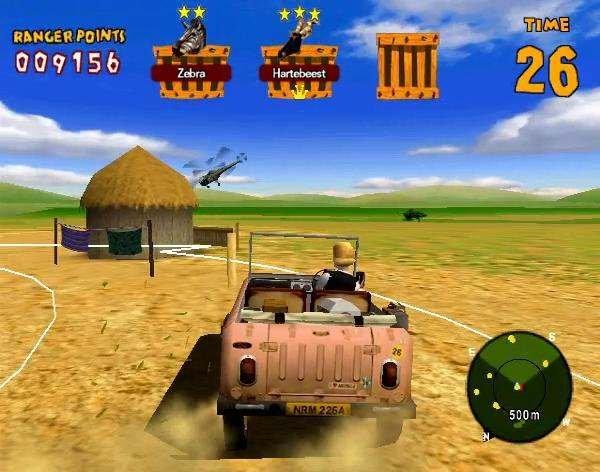 ジャンボ！サファリ』は22年前のアーケードゲーム。広大なサバンナを