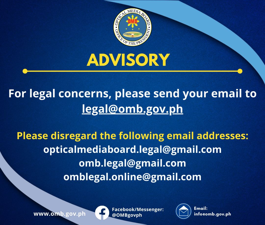 Optical Media Board (@ombgovph) on Twitter photo 
