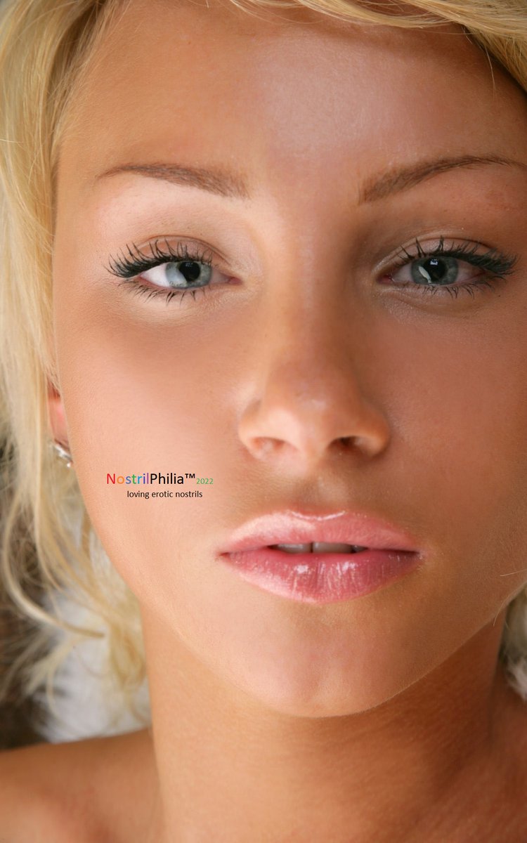 NostrilPhilia's tweet photo. Nostrils that have very clearly visible inside, pinkish nose septum, nose hair and nostril cliffs, such that in order to see inside a nose flare is not needed.
#Nose #Nostrils #ExplicitNostrils #NoseSeptum #NoseHair https://t.co/YVarPurRt7