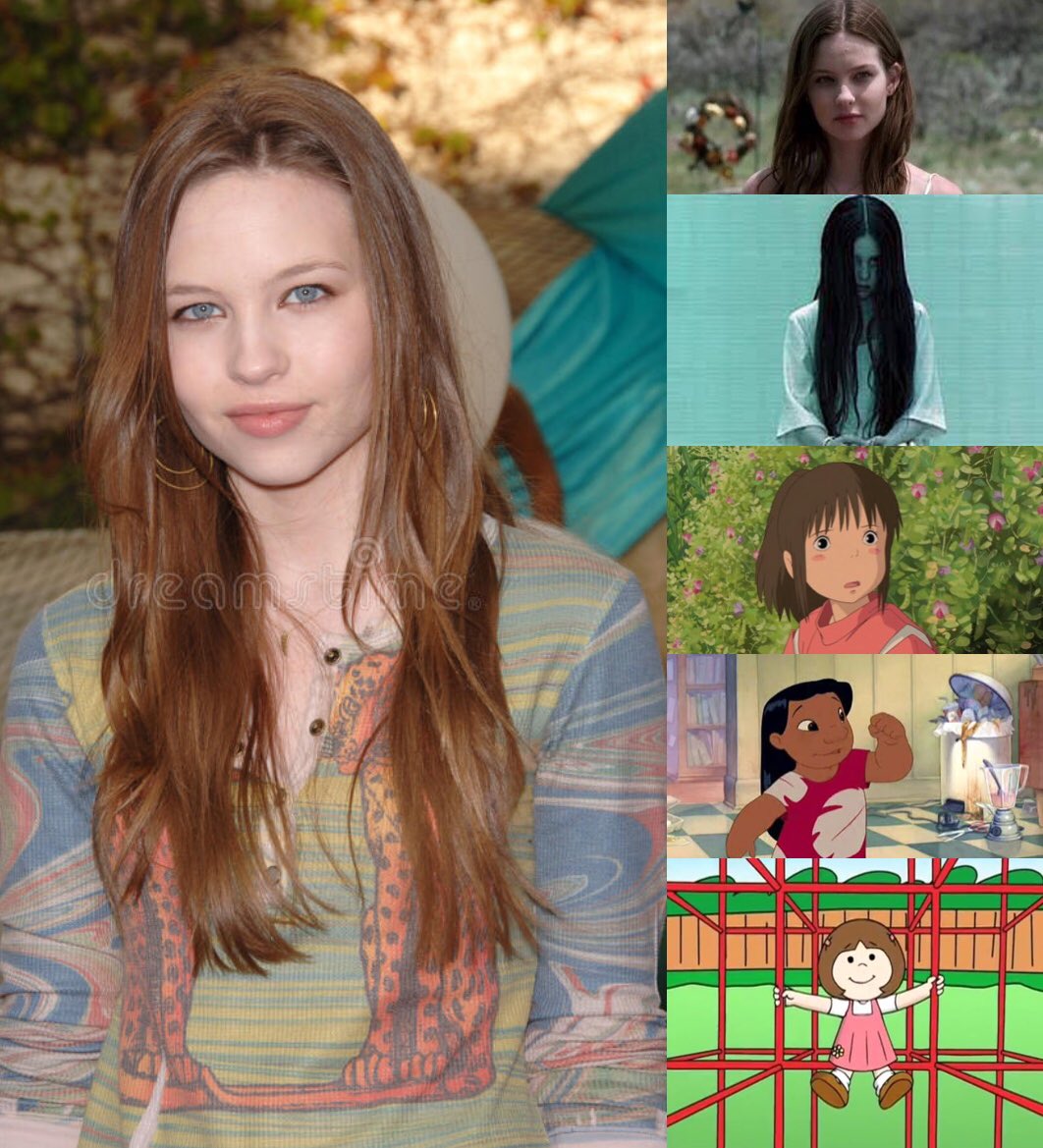 Jake with the Ob on "Happy 32nd Birthday to Daveigh Chase! The actress who played Samantha Darko in Donnie Darko, Samara in The Ring, and voiced Chihiro in Spirited Away, Lilo