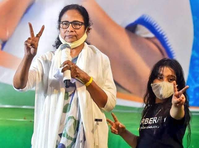 Wishing little Banerjee, grandniece of Mamata Banerjee, a very happy birthday   