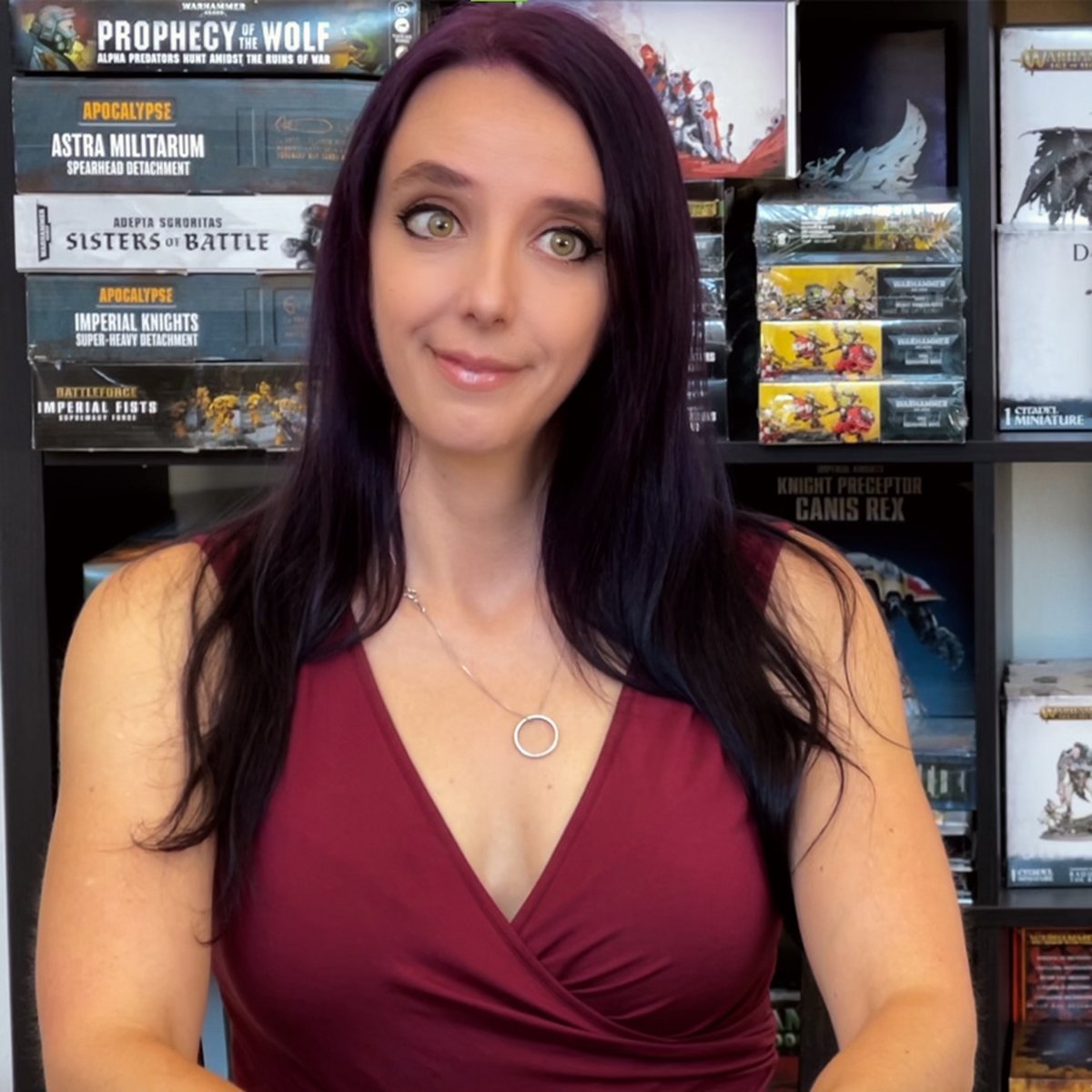 hobby_night's tweet photo. Look at how buff my arms look in today's Hobby News episode! Those gain from all that #fitfor40k
#hobbynight #beenworkingout https://t.co/Iv694bjKOI