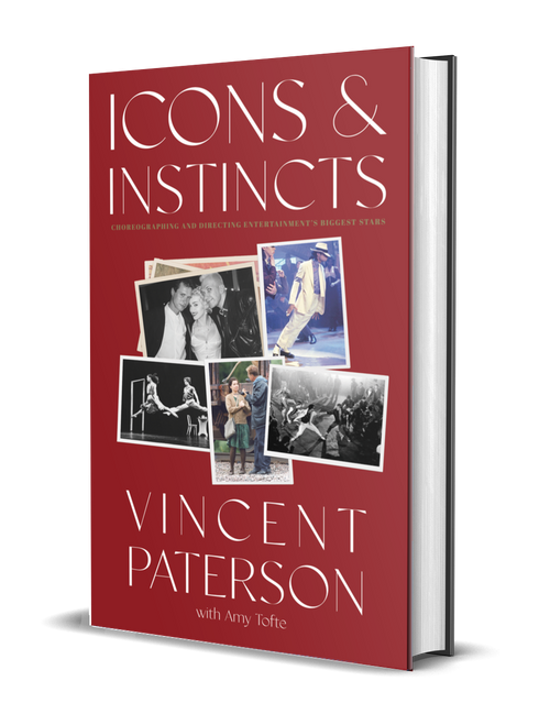 DirectorsLabW's tweet image. Congrats to alumni and Artistic Advisory Committee member, Vincent Paterson on his upcoming book: Icons and Instincts: Choreographing and Directing Entertainment's Biggest Stars. It’s a fascinating dive into dance! Signed copies available for pre-order at rb.gy/5lfcp