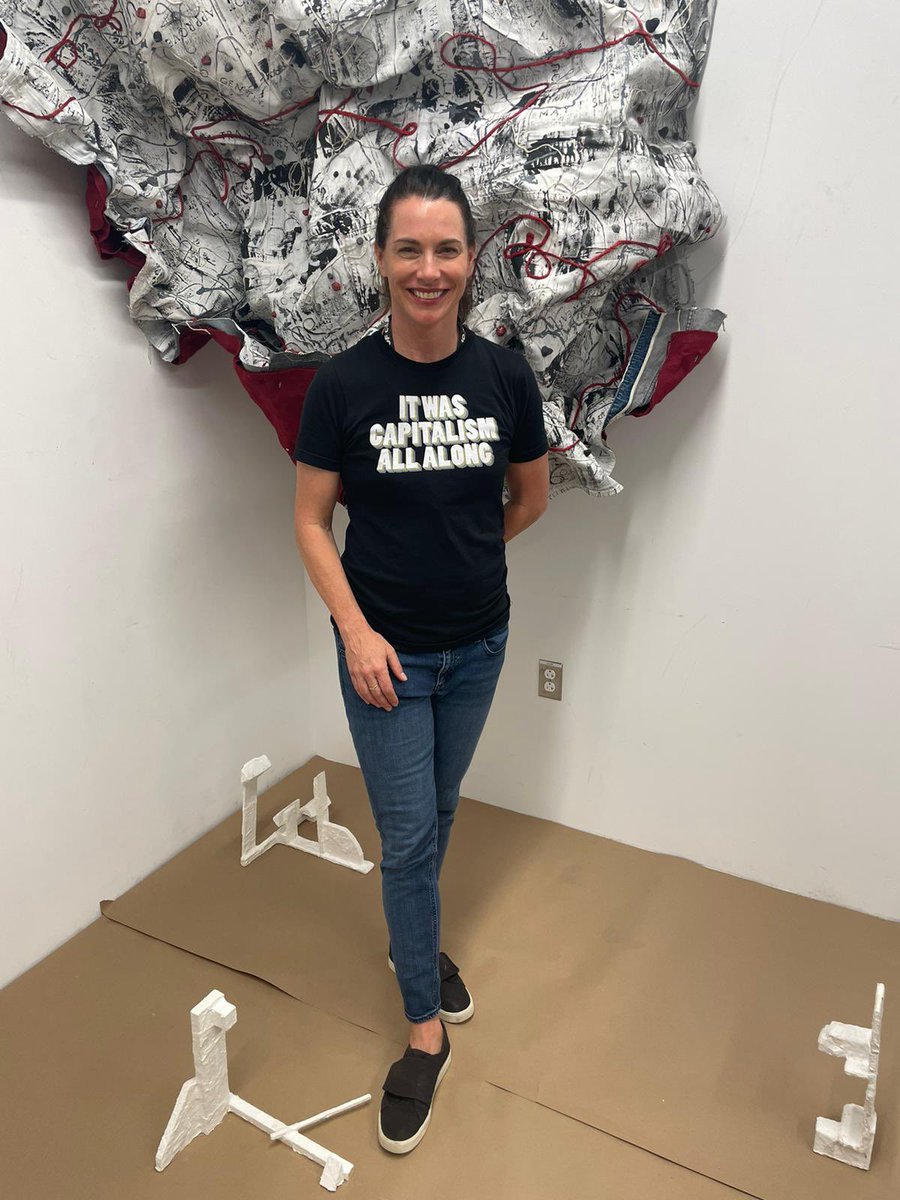 Me rocking <a href="/yourewrongabout/">You're Wrong About...</a> swag in my studio - thank you <a href="/Remember_Sarah/">your friend, Dracula</a> and @RottenInDenmark !