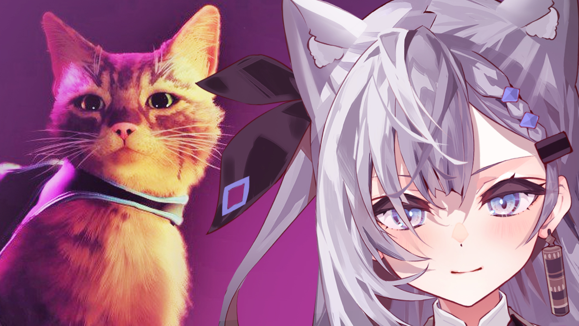 アニメ Nekobserver Lampcat 歌枠┊#karaoke】褐色猫のお歌の時間 Singing Streamଓ