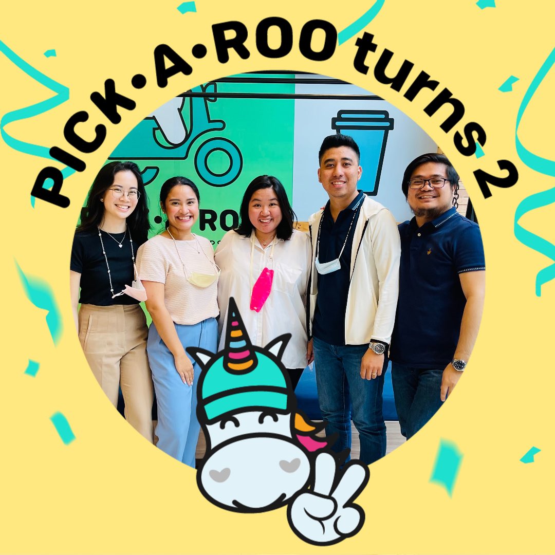 joanshinaniger's tweet photo. Pickaroo Turns 2 with the AM team @pickaroo #pickarooturns2 #2yearsold https://t.co/n0hA9orOSO