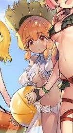 だ、ダッチお前っ💢💢💢なんてえっちな水着を💢💢💢💢💢💢
かわいいね❤ 