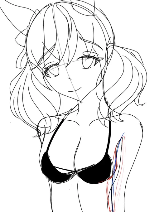 wipどれがいいですか?ツリーにアンケート貼りました!1.手は後ろで引きの絵2.手を胸に置いて引きの絵3.手は後ろでアップの絵4.手を胸に置いてアップの絵 #ナイスネイチャ  #ウマ娘 