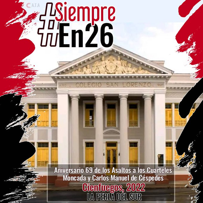 DaniGlez010130's tweet photo. Vamos Por Mas 26 llenos de victorias de ideas,
#CubaPorLaPaz  #SiempreEs26 #VamosPoMas https://t.co/OKBKTfq6S9