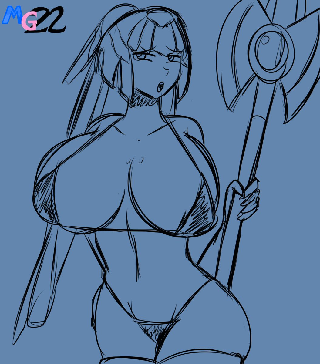 🔞 MatureGundam 🔞(COMMISSIONS CLOSED) on X: A random wip doodle of Bikini  Fairy Leviathan. t.colcWIcyP424  X