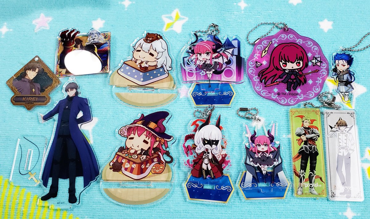 raikamudapon's tweet photo. 👑✨Fate Sale Post✨👑
Please dm me with the items you're interested in, photos circling items help!
I offer small discounts or extra merch for large orders and for showing me your itabag/shrine. Show me your collection!
#fate #fatesale #merchsale #animemerch #fatemerch https://t.co/sCueNsd3jH