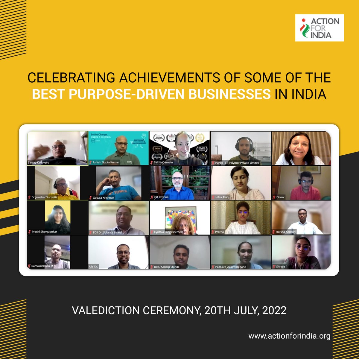 We celebrated the success of our first cohort of 2022 on July 20th and now we are accepting applications for the next cohort till Aug 10th. If you recognize yourself as a purpose-driven business, apply now. #AFI #WISE #SEAS #startup #entrepreneurlife #sustainability