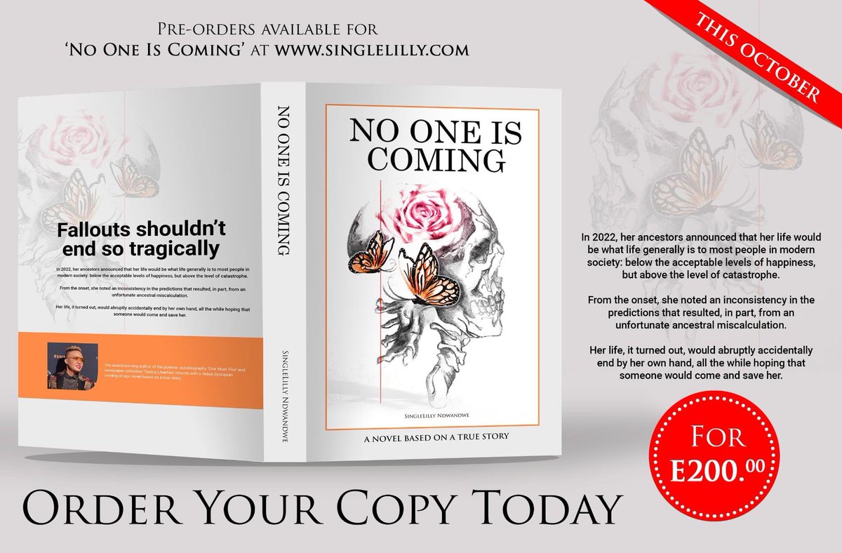 She’s done it again.
<a href="/Singlelilly_SL/">The SL, author of OneMustFlee</a> just dropped another anticipated must read now available for Pre-Orders.
🗣Yizwani!