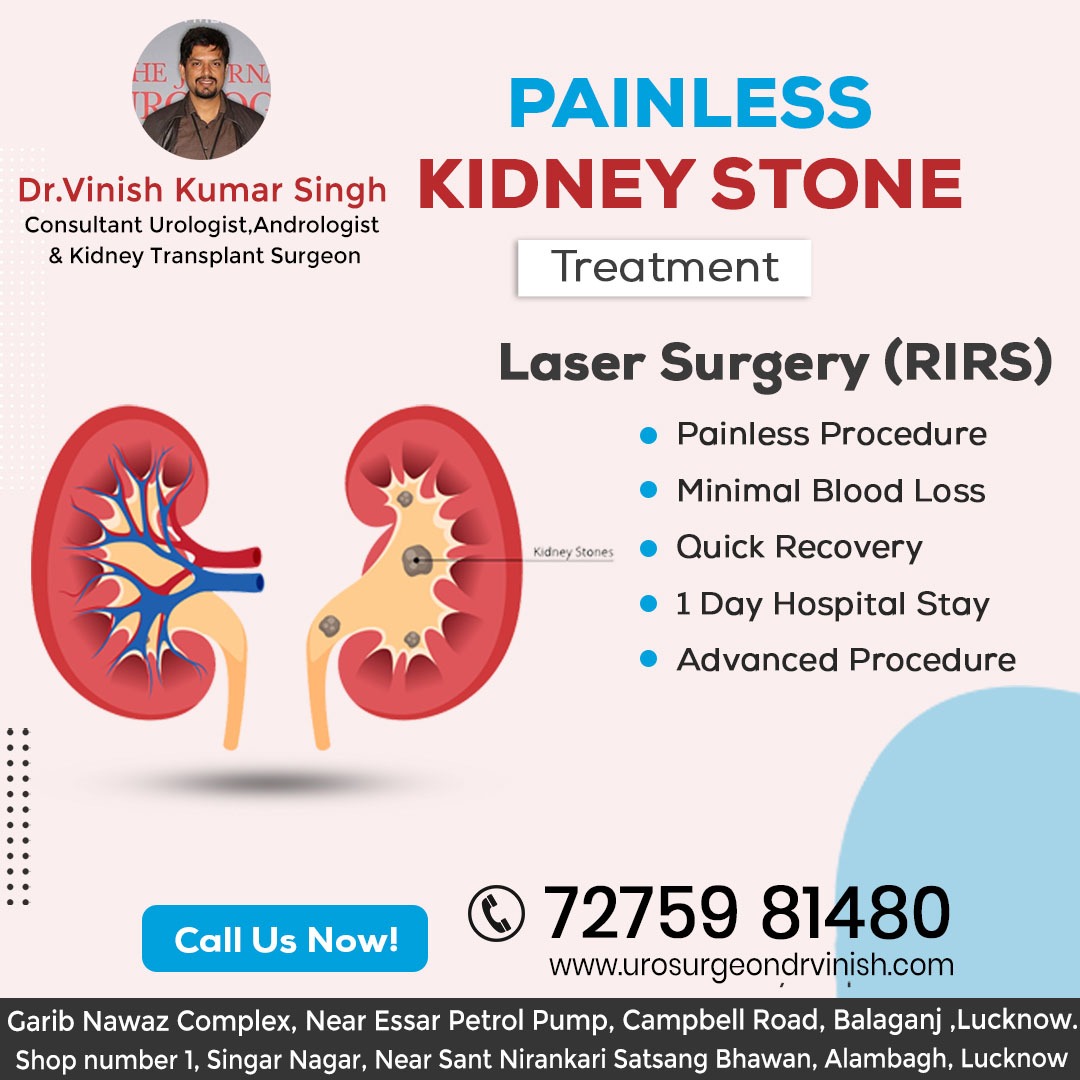 #painlesstreatment #painless #lasersurgery #UrinaryProblem #prostatecancer #prostatecancerawareness #prostategland #bloodpressure #kidneydisease  

Dr. Vinish Singh
Consultant Urologist,Andrologist 
& Kidney Transplant Surgeon
urosurgeondrvinish.com
7275981480