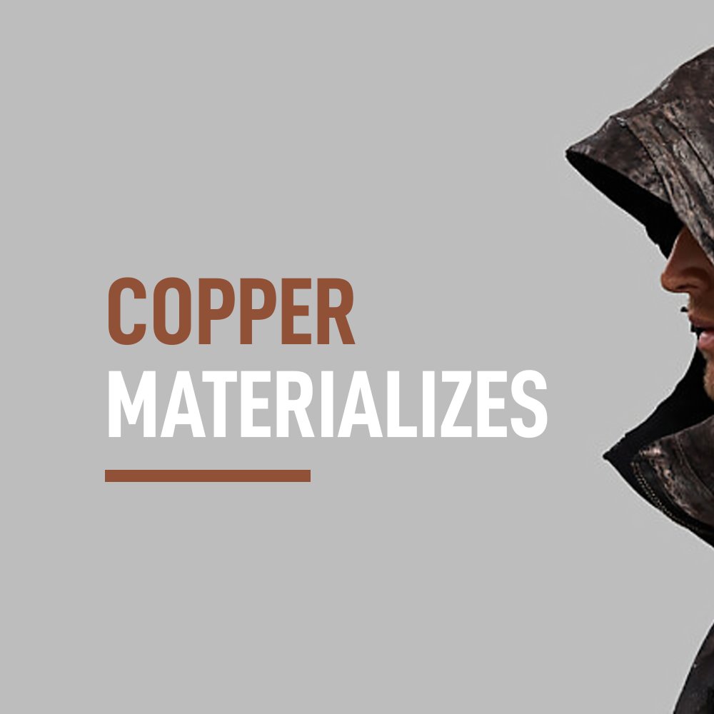 IAmCopper_Hi's tweet photo. Copper is one of the most advanced materials in our solar system .Its ability to conduct heat and power while killing bacteria and viruses make it a potential first building block for the future of clothing.
#copper #iamcopper #metal #vedanta #copperindia #book #didyouknow https://t.co/It2vOuRqVq
