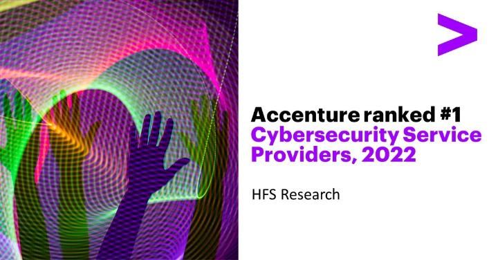Samuel Linares (@infosecmanblog) on Twitter photo We have been recognized as the overall leader in the <a href="/HFSResearch/">HFS Research</a> Top 10: Cybersecurity Service Providers, 2022. A great testimony of our ability to help clients become cyber resilient businesses. So proud of being part of this amazing team! accntu.re/3yO7Lj7 #cybersecurity We have been recognized as the overall leader in the <a href="/HFSResearch/">HFS Research</a> Top 10: Cybersecurity Service Providers, 2022. A great testimony of our ability to help clients become cyber resilient businesses. So proud of being part of this amazing team! accntu.re/3yO7Lj7 #cybersecurity