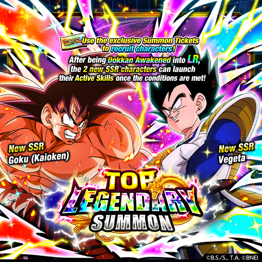 Dragon Ball Z Dokkan Battle on Twitter "Top Legendary Summon Is On! A