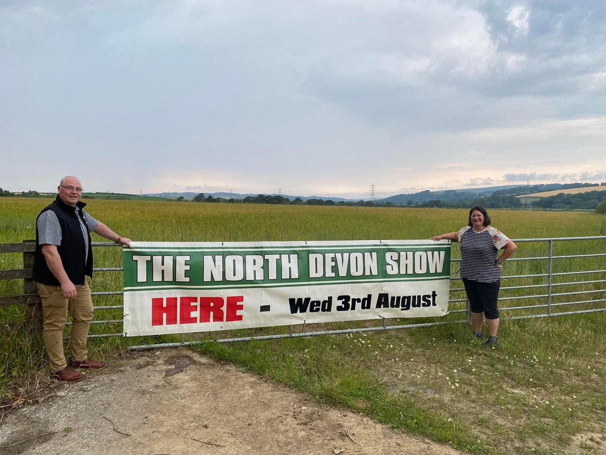 The showbuild starts today.

Tickets available online: northdevonshow.ticketsrv.co.uk/tickets/

Or from our outlets: northdevonshow.com/advance-ticket…

Wednesday 3rd August 2022
