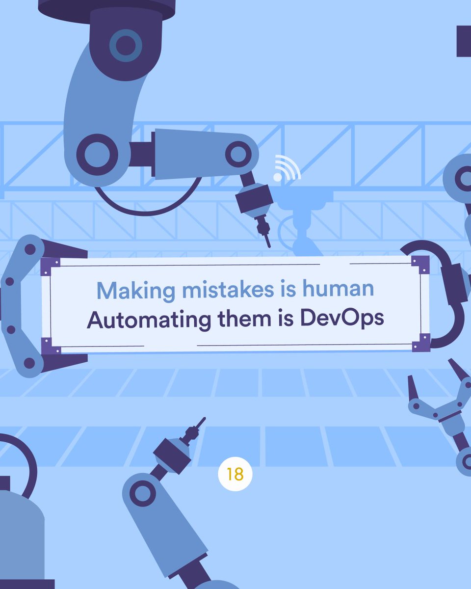 SparkEighteen's tweet photo. In #DEVOPS we trust!✨
.
.
.
.
.
.
#sparkeighteen #mondaymotivation #sparklife #mondaymood #softwaredevelopment #appdevelopment #engineeringsolutions #digitalsolutions #techsolutions #newtech #business #innovation #devops #devopsengineer #devopsdays #devopscommunity #devopsjobs https://t.co/GRd8YMlTJl