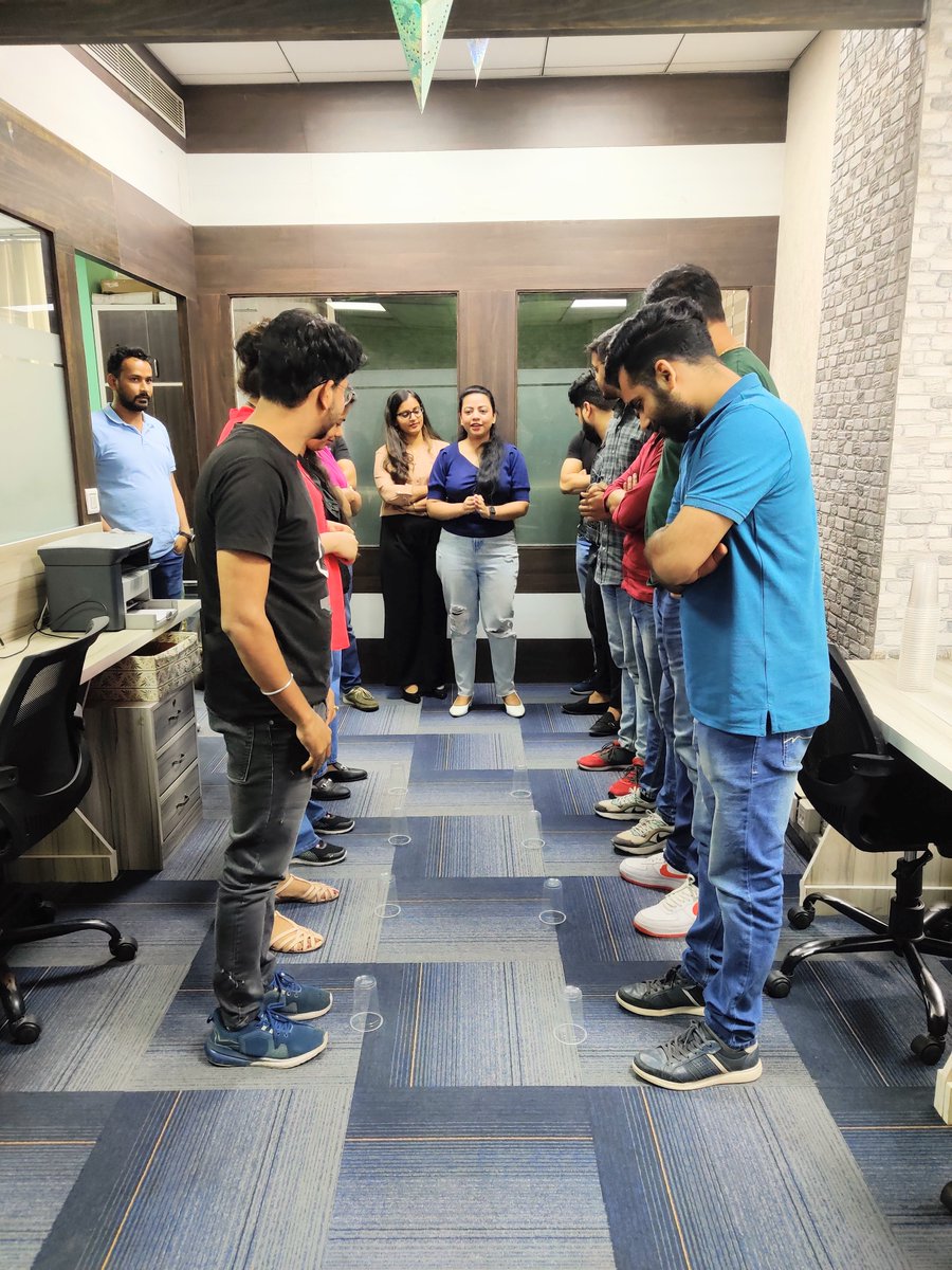 Motivation is contagious. One motivated individual can leave a trail of uplifted morale across the team.
 
We again came together to have a Rewards and Recognition session at our Gurugram premises on the 22nd of July, 22. 
 
#teamwork #teamplayers #navagoel #PolicyX