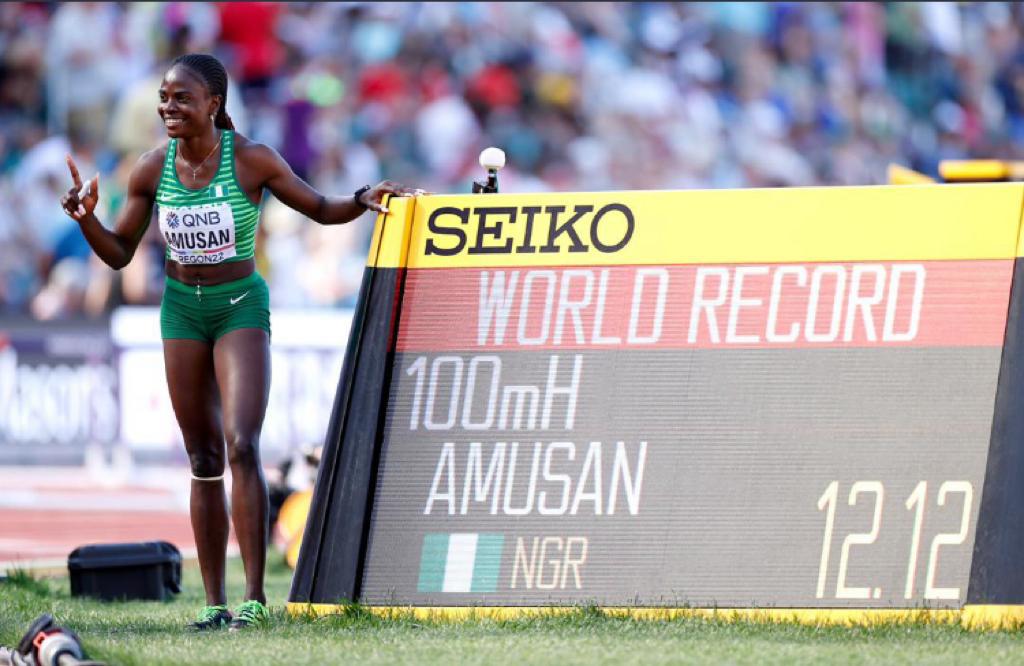 If there is nothing to cheers about in the country, we cheers and celebrate your achievement Tobi Amusan The World Record Holder, #Congratulations