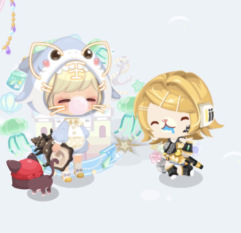 lalkaflaki's tweet photo. Tiger sharmkk (and furry Rin LOL) #lineplay #lineplayglobal https://t.co/2fJSMhym4B