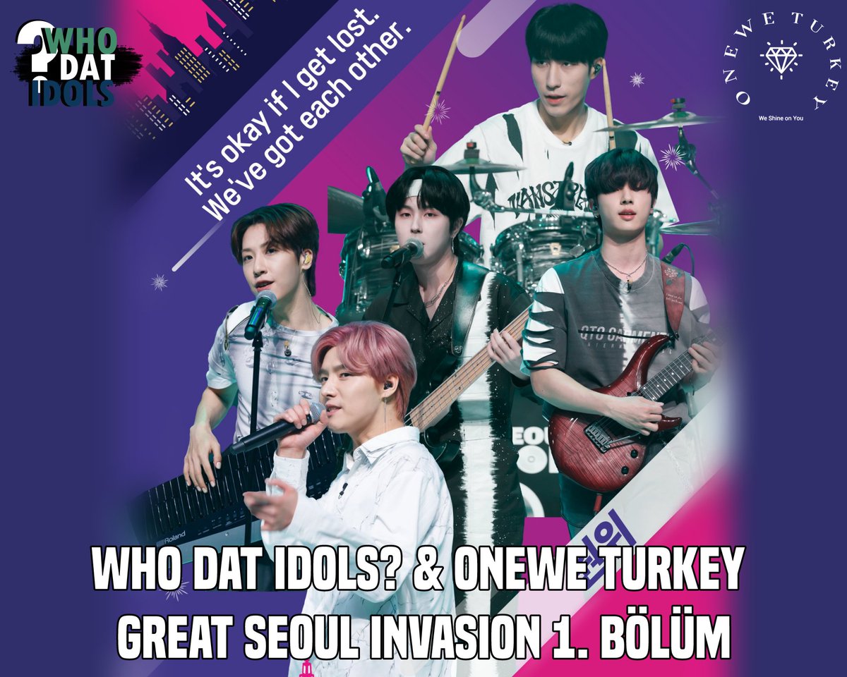 [📺]
<a href="/whodatidols/">WHO DAT IDOLS? ◡̈</a> ortaklığı ile çevirdiğimiz Great Seoul Invasion 1. Bölümü Türkçe altyazılı olarak linkten izleyebilirsiniz. İyi seyirler🥰

İzleme linki: whodatidols.com/bolum/great-se…

#GreatSeoulInvasion #GSI #원위 #ONEWE <a href="/official_ONEWE/">원위 (ONEWE)</a>