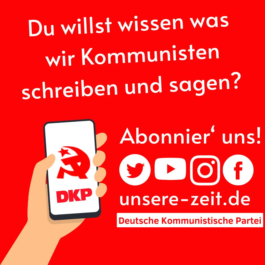 Folge uns und komm zum 21. UZ-Pressefest!

[27./28. August | Berlin | Rosa-Luxemburg-Platz. Mehr Informationen: buff.ly/36yUK2U]