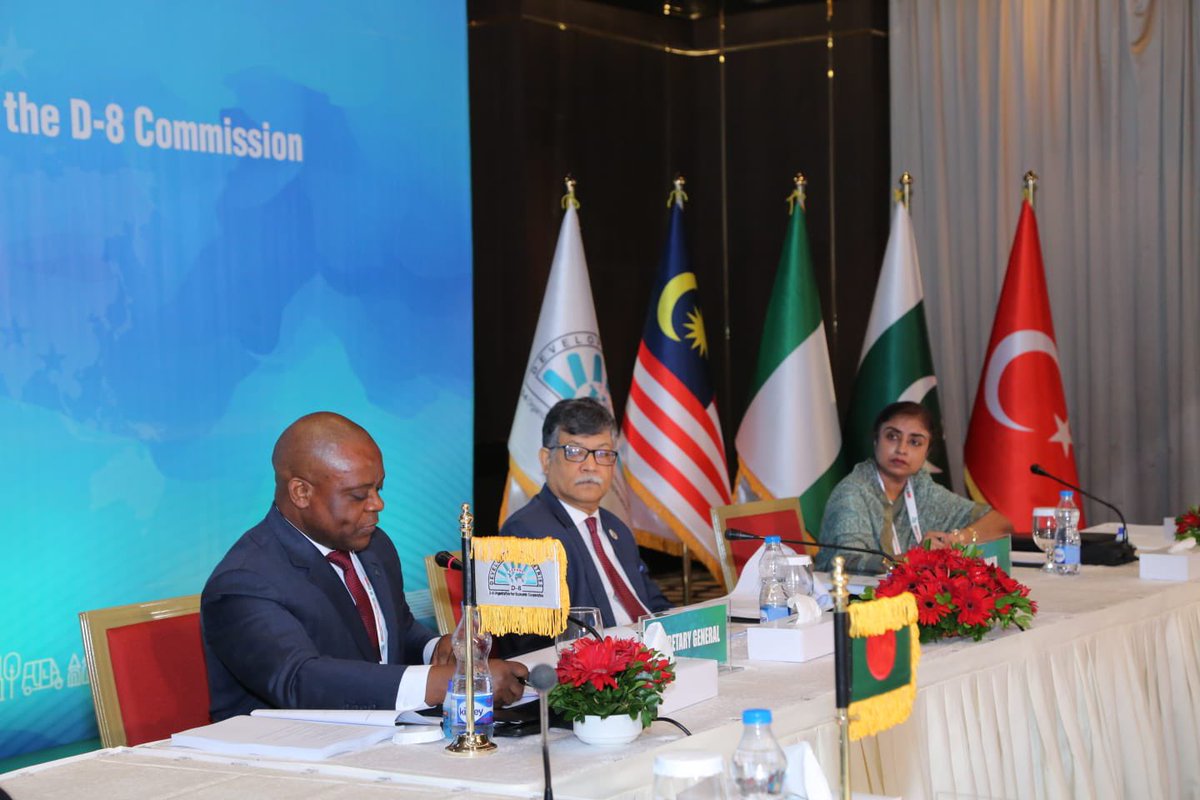 BD Foreign Secretary Masud (@fsmasud) on Twitter photo Had the honor to deliver welcome remarks at the 45th Session of the D-8 Commission held in Dhaka this morning. I congratulate <a href="/D8org/">Developing-8 (D-8)</a> on its 25th Anniversary. We commit to reap the full potential of this platform through deeper cooperation and exploring new areas of cooperation. Had the honor to deliver welcome remarks at the 45th Session of the D-8 Commission held in Dhaka this morning. I congratulate <a href="/D8org/">Developing-8 (D-8)</a> on its 25th Anniversary. We commit to reap the full potential of this platform through deeper cooperation and exploring new areas of cooperation.