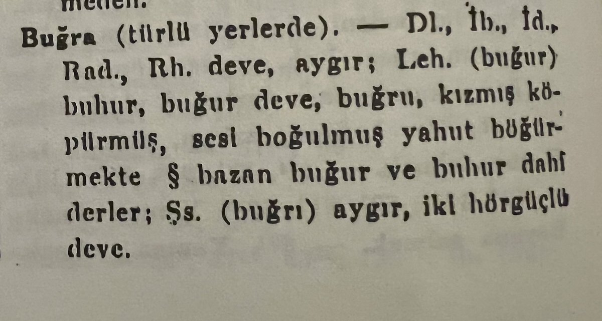 xuxanov's tweet photo. Buğra(‌بوغرا): Ərkək iki Hörküçlü Dəvə.
Ör;Dədəm Qorqudun Kitabı:Bir gün ginə toy edüp Atdan Ayqır,Dəvədən Buğra,Qoyundan Qoç qırdurmış idi.

#dədəqorqud #Dedekorkud #dilbil #diltarix #kitabidədəmqorqud ‌‌ #کیتابی‌ددم‌قورقود #Ayqır #əsgisözcük #lüğət #lüğətnamə
 #özdil #oldword https://t.co/X2jSAAJbKH