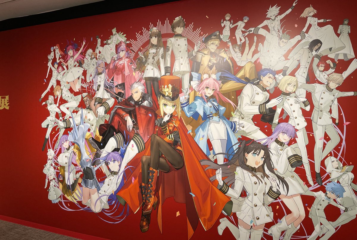 アーチャー ,ビィビィ ,クー・フーリン ,ネロ・クラウディウス(Fate) ,赤セイバー ,織田信長(Fate) ,織田信長 ,tamamo_(fate) 「きたぞー!しあわせ… 」|わたな@原稿中！のイラスト