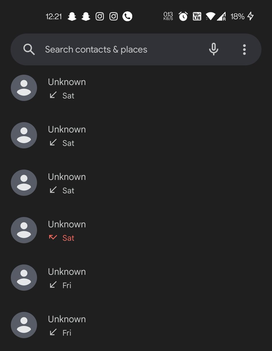 anushilannie's tweet image. Dear @OnePlus_IN @OnePlus_Support @OnePlusSecurity are you guys even aware of this bug? All my incoming calls are popping up as unknown even the saved numbers! I can't call back neither can i check.. Missed two of my important meeting calls.