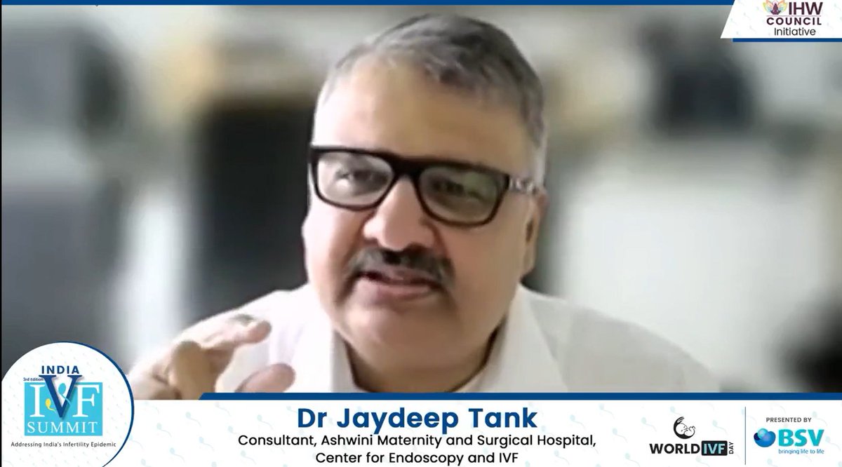 IHWCouncil's tweet photo. The gynecologist is the most regulated specialty in medicine, with several licenses and acts in place.
- Dr. Jaydeep Tank
#LetsTalkFertility #BSVwithUSTART #IndiaIVFsummit #WorldIVFDay #IVFSummit @jaydeeptank #Infertility https://t.co/7nToYpS4vq