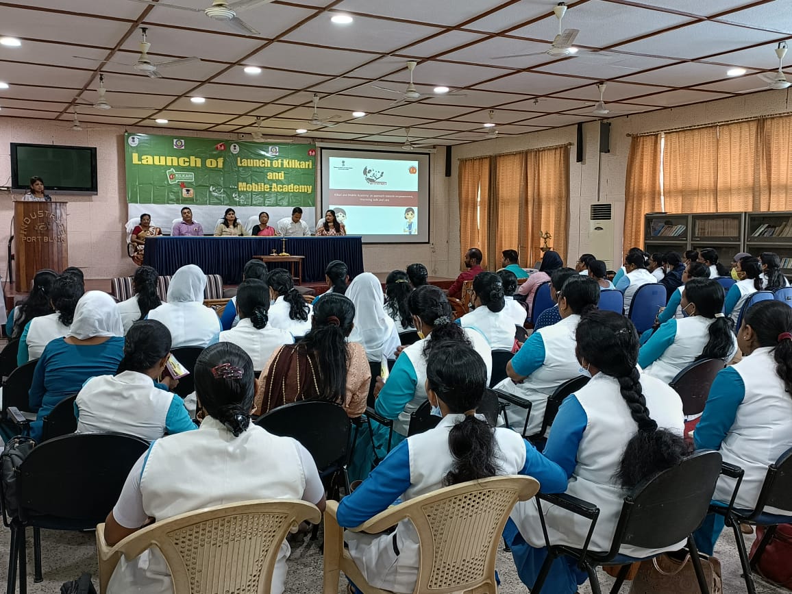 NHM_ANIslands's tweet photo. The UT Health Mission, Andaman &amp; Nicobar Islands in technical coordination of the MOHFw, GoI has launched the extensive programmes “KilKari &amp; Mobile Academy” in the Union Territory of ANI on 18th July 2022.
Published By: Mr. Naseem Abdullah &amp; Mrs. Ganga Bavani https://t.co/AMkkMnAGb6