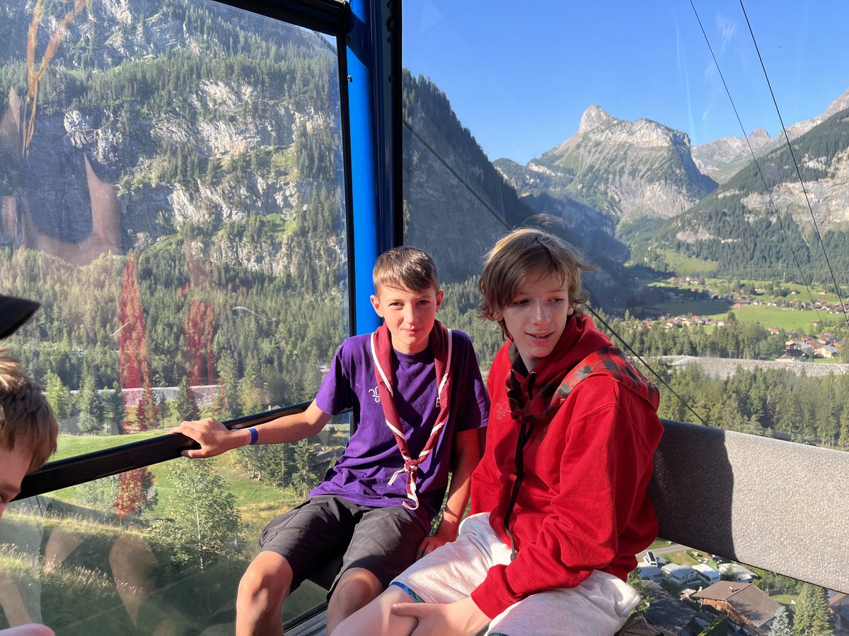 7thRamsbottom's tweet photo. Early start up on the chair lift to the toboggans #KICS #InternationalSummercamp https://t.co/sj53zt3JlI