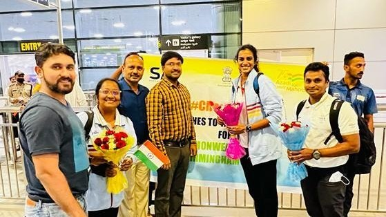 AIRNews_Chennai's tweet photo. பர்மிங்காமில் வரும் 28ஆம் தேதி தொடங்கும் காமன்வெல்த் விளையாட்டுப் போட்டிகளில் 16 பிரிவுகளில் 215 இந்திய தடகள வீரர்கள் பங்கேற்கவுள்ளனர். அவர்களை ஊக்குவிக்கும் வகையில் #create4India மற்றும் #cheer4India ஆகிய Hashtag -களில் பதிவிடலாம் என்று இந்திய விளையாட்டு ஆணையம் தெரிவித்துள்ளது. https://t.co/ZZ6BXlCXLu