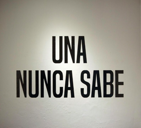 L'Internationale Online (@intl_online) on Twitter photo PROGRAMMES. "Apparatus 92. Can History Be Rewound?" is a collection exhibition on view at <a href="/museoreinasofia/">Museo Reina Sofía</a> Many of the changes that explain today’s word occurred in the 1990s.
#OurManyEuropes
📷 Work by Abigail Reyes "Una nunca sabe" (One Never Knows) PROGRAMMES. "Apparatus 92. Can History Be Rewound?" is a collection exhibition on view at <a href="/museoreinasofia/">Museo Reina Sofía</a> Many of the changes that explain today’s word occurred in the 1990s.
#OurManyEuropes
📷 Work by Abigail Reyes "Una nunca sabe" (One Never Knows)