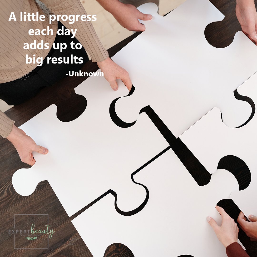 “A little progress each day adds up to big results.” – Unknown

#MondayMotivation #ExpertBeautyWellness