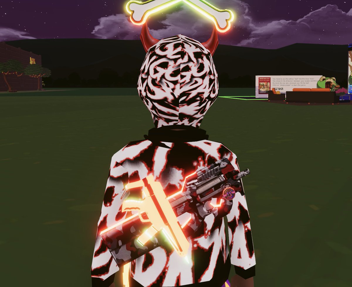 Daily dose of fashion by <a href="/ScrapGonSpaz/">BUSSIN</a> 
<a href="/decentraland/">Decentraland</a> #Metaverse 

This boy is badly armed 🔥

Skull: <a href="/DOCTORdrippNFT/">DOCTORdripp</a> 
Head: <a href="/ScrapGonSpaz/">BUSSIN</a> 
Jacket: <a href="/ScrapGonSpaz/">BUSSIN</a> 
Pants: <a href="/MrVertual/">vertual</a> 
Katana: <a href="/ClothesComputer/">ComputerClothes</a> 
Kickz: <a href="/ScrapGonSpaz/">BUSSIN</a>