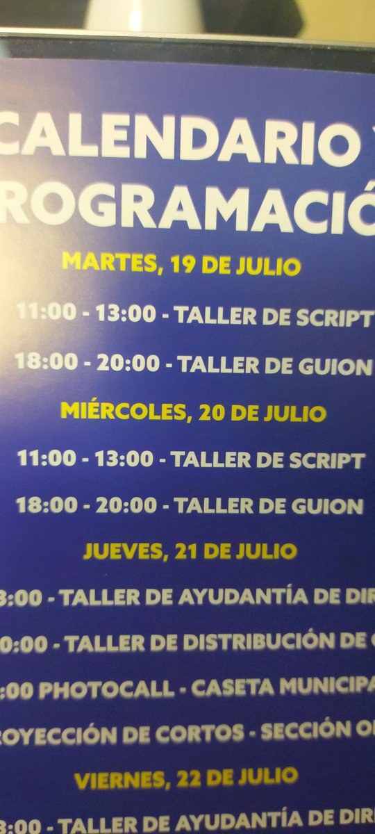 Han sido 6 días maravillosos que he pasado en el I Festival de Cine de Belalcázar (Córdoba). Gracias a David Fdez. Torrico por dejarme que me echara una mano y que impartiera un Taller de Script.