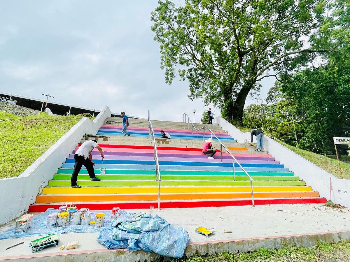maepsserdang's tweet photo. Suasana ceria di sekitar MAEPS Serdang untuk Acara MAHA 2022🌈

Untuk pengetahuan semua, pemilihan warna kami amat berkait rapat dengan Tema Flora Fauna yang mempunyai pelbagai warna yang ceria😍 

🗓️ 4 - 14 Ogos 2022 (Khamis - Ahad)
⌚ 10.00 pagi - 10.00 malam
📍 MAEPS Serdang https://t.co/JWIHfQy9mh